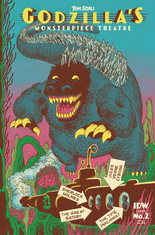 GODZILLA MONSTERPIECE THEATRE #2 CVR A SCIOLI IDW                                                                                              (18th December 2024)