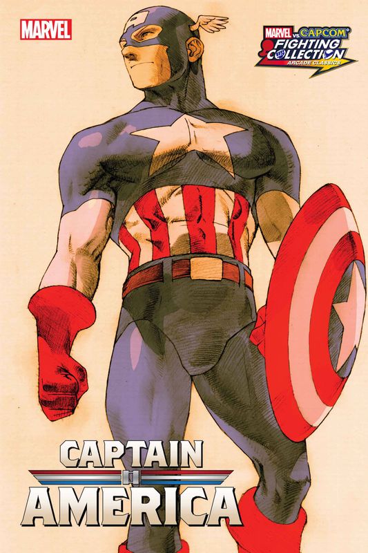 CAPTAIN AMERICA #16 BENGUS MARVEL VS CAPCOM VAR MARVEL COMICS                                                                                              (18th December 2024)