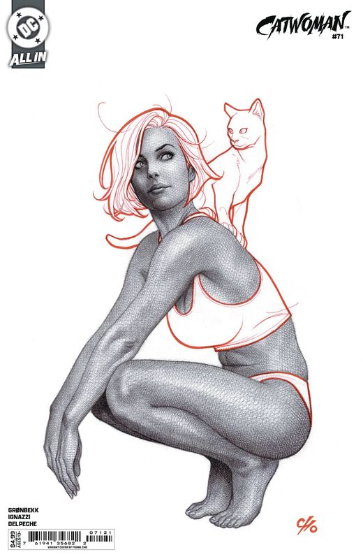 CATWOMAN #71 CVR B FRANK CHO CSV DC COMICS                                                                                              (18th December 2024)