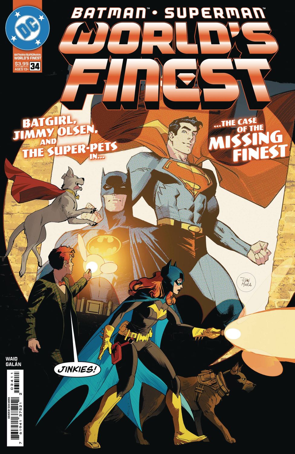 BATMAN SUPERMAN WORLDS FINEST #34 CVR A DAN MORA DC COMICS                                                                                              (18th December 2024)