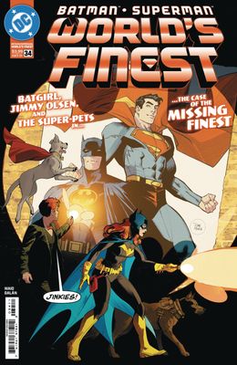 BATMAN SUPERMAN WORLDS FINEST #34 CVR A DAN MORA DC COMICS                                                                                              (18th December 2024)