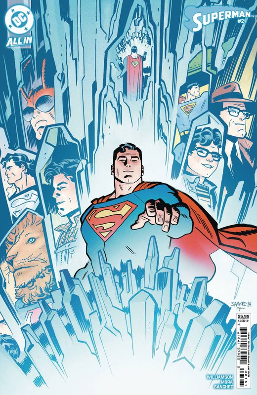 SUPERMAN #21 CVR D CHRIS SAMNEE CSV DC COMICS                                                                                        (1st January 2025)