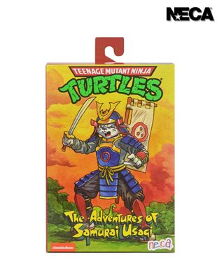 NECA 7" Teenage Mutant Ninja Turtles Cartoon Samurai Adventure Usagi Yojimbo