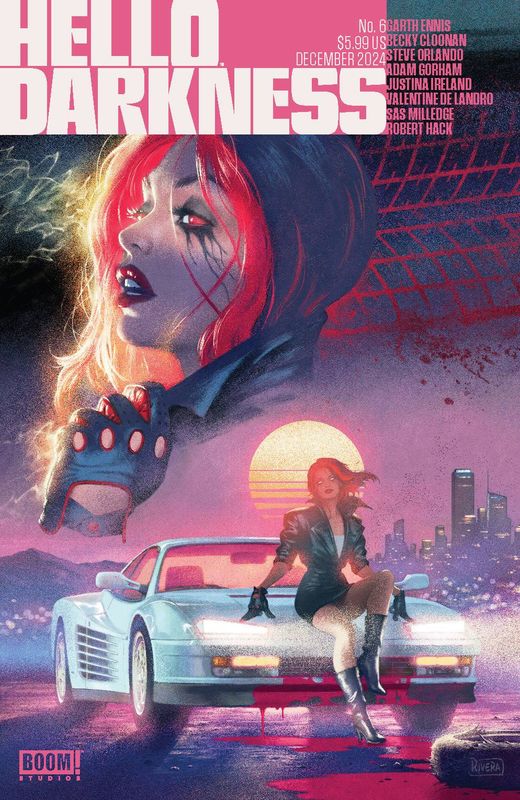 HELLO DARKNESS #6 CVR A RIVERA (MR) BOOM! STUDIOS                                                                                        (1st January 2025)