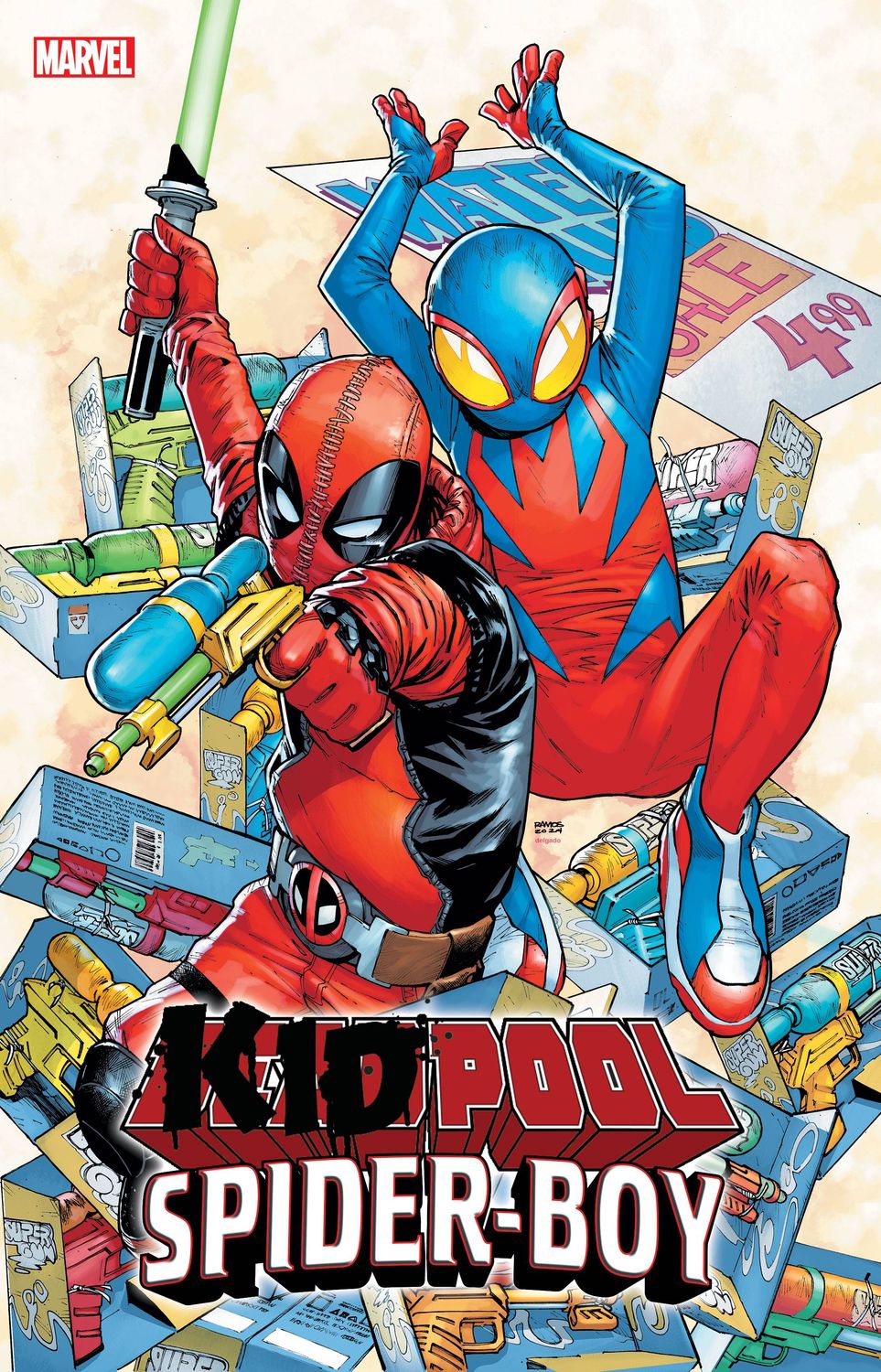 KIDPOOL SPIDER-BOY #1 MARVEL COMICS                                                                                        (1st January 2025)