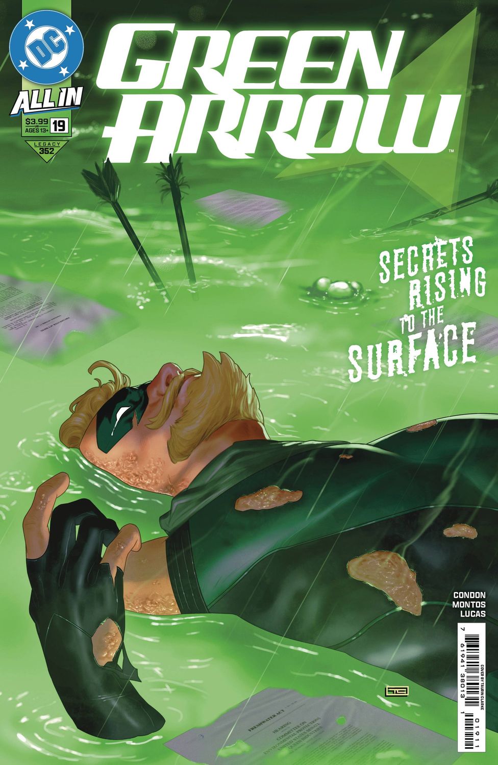 GREEN ARROW #19 CVR A TAURIN CLARKE DC COMICS                                                                                        (1st January 2025)