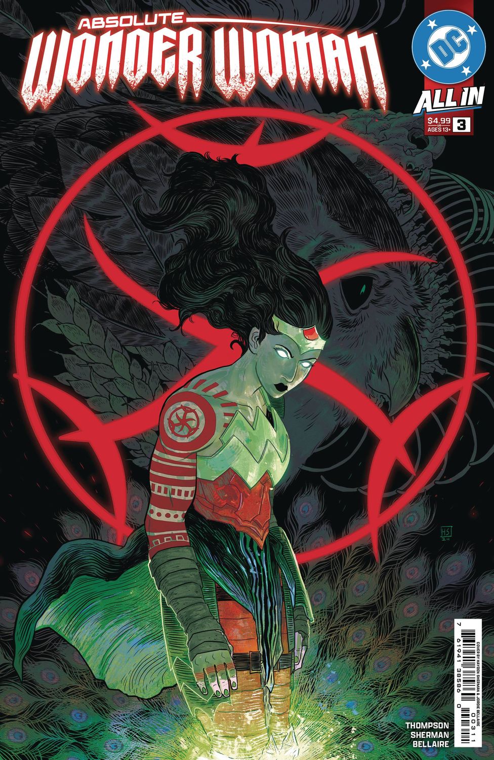 ABSOLUTE WONDER WOMAN #3 CVR A HAYDEN SHERMAN DC COMICS                                                                                        (1st January 2025)