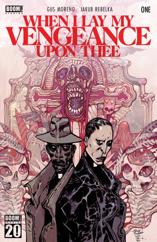 WHEN I LAY MY VENGEANCE UPON THEE #1 (OF 5) CVR A REBELKA BOOM! STUDIOS                                                                                        (8th January 2025)