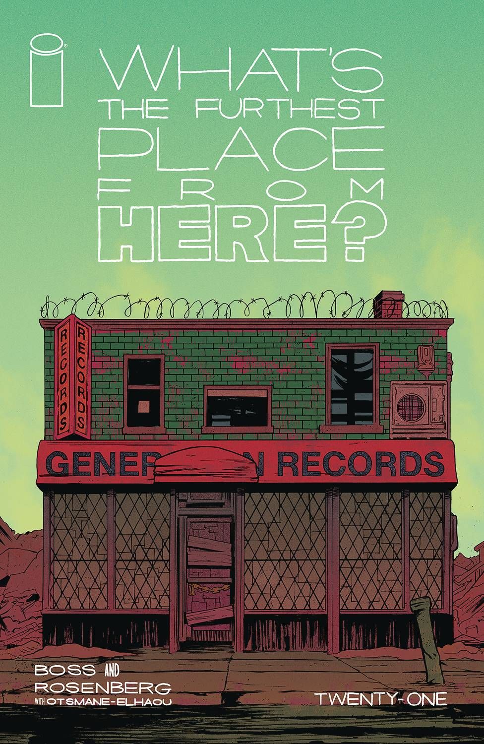 WHATS THE FURTHEST PLACE FROM HERE #21 CVR A BOSS IMAGE COMICS                                                                                        (8th January 2025)