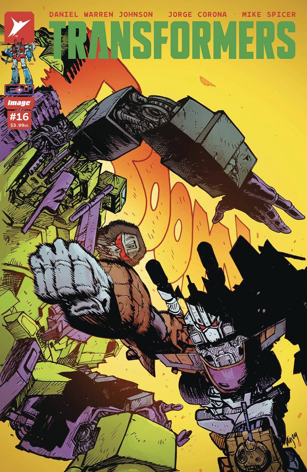 TRANSFORMERS #16 CVR A JOHNSON & SPICER IMAGE COMICS                                                                                        (8th January 2025)