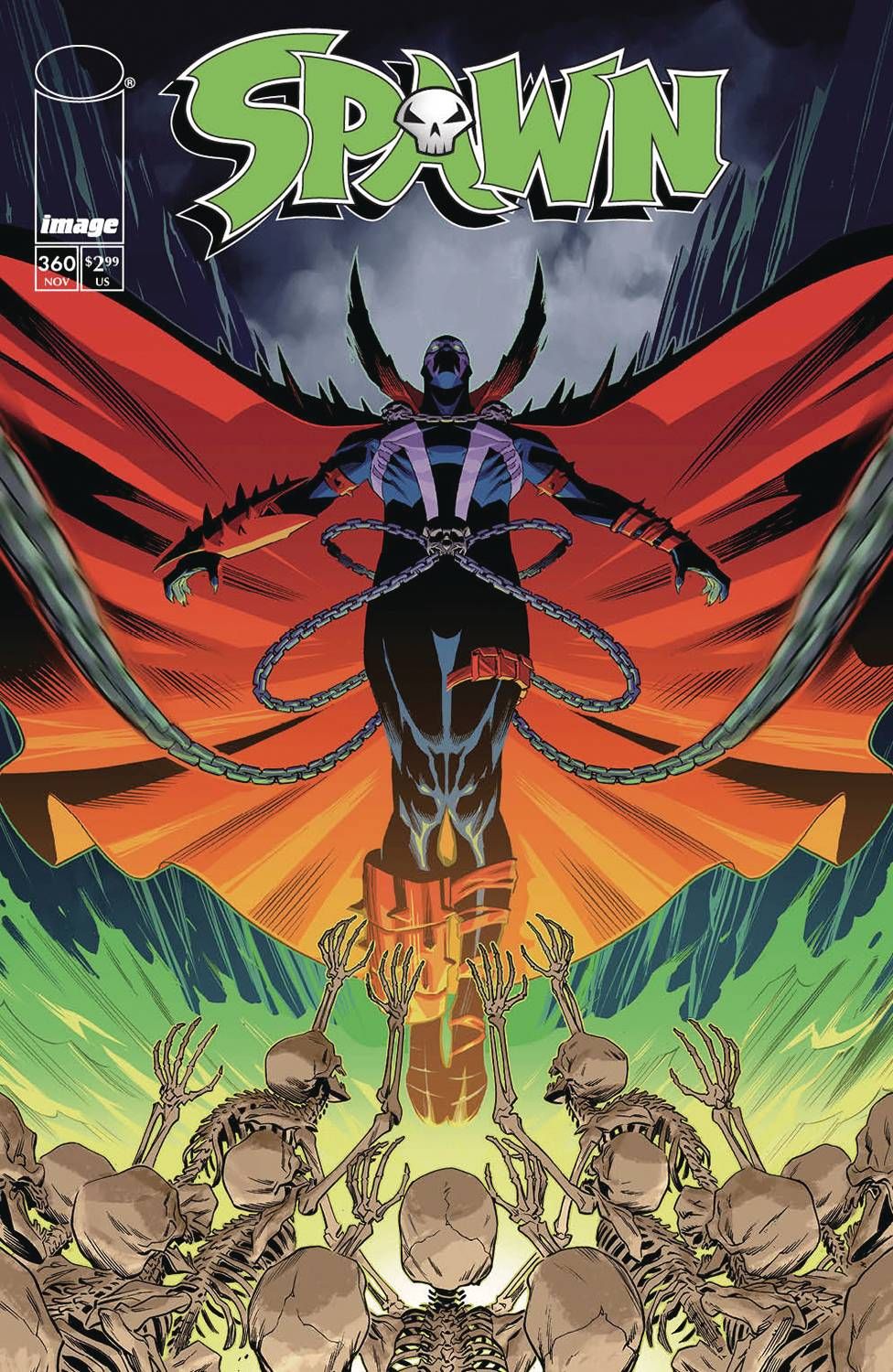 SPAWN #360 CVR B FAILLA IMAGE COMICS                                                                                                (8th January 2025)
