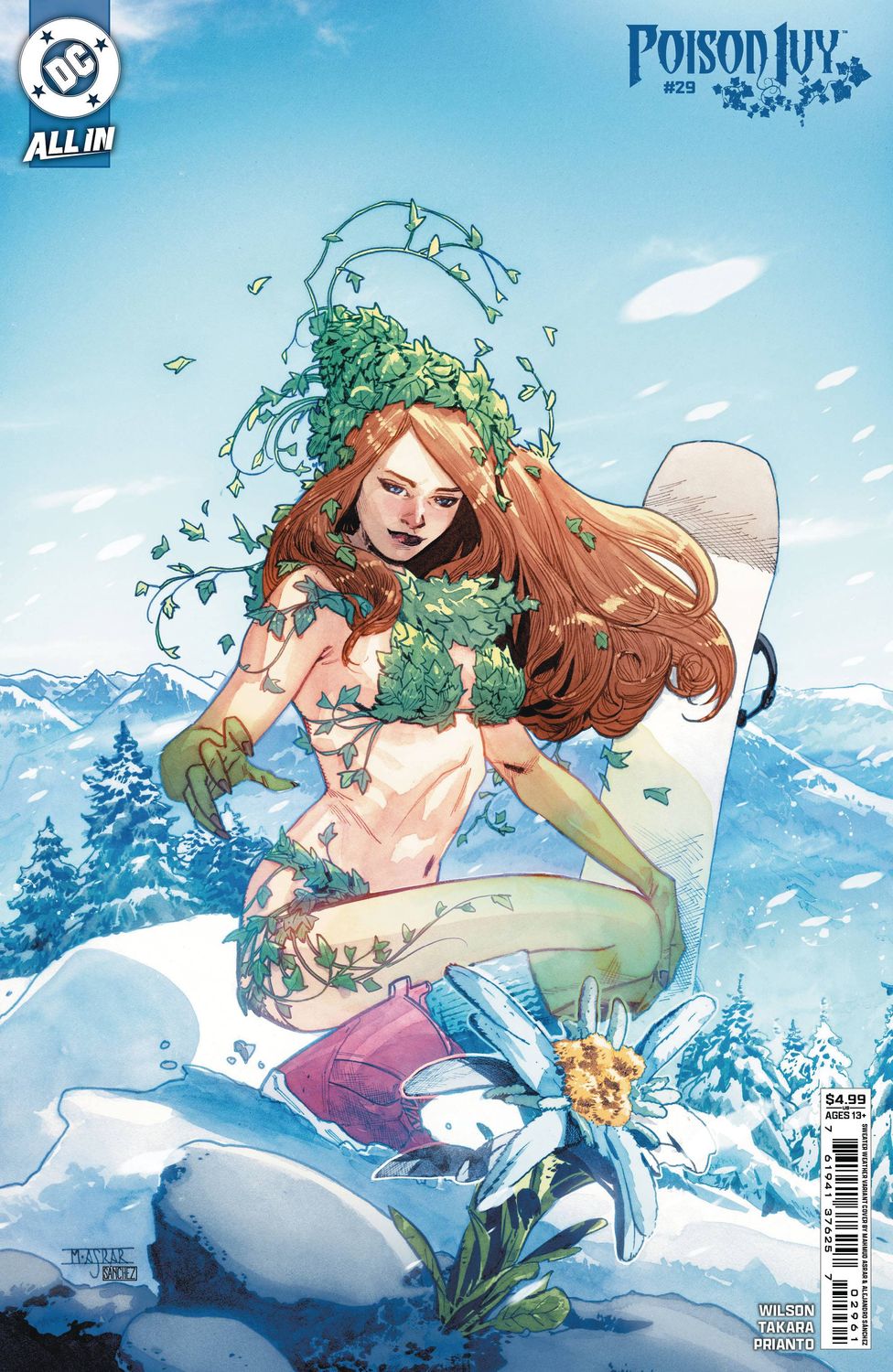 POISON IVY #29 CVR D ASRAR SANCHEZ SWEATER WEATHER CSV DC COMICS                                                                                                (8th January 2025)