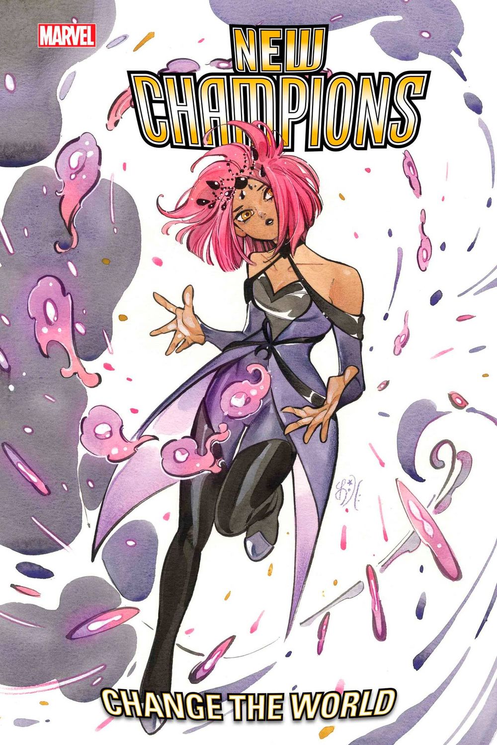 NEW CHAMPIONS #1 PEACH MOMOKO VAR MARVEL COMICS                                                                                                (8th January 2025)
