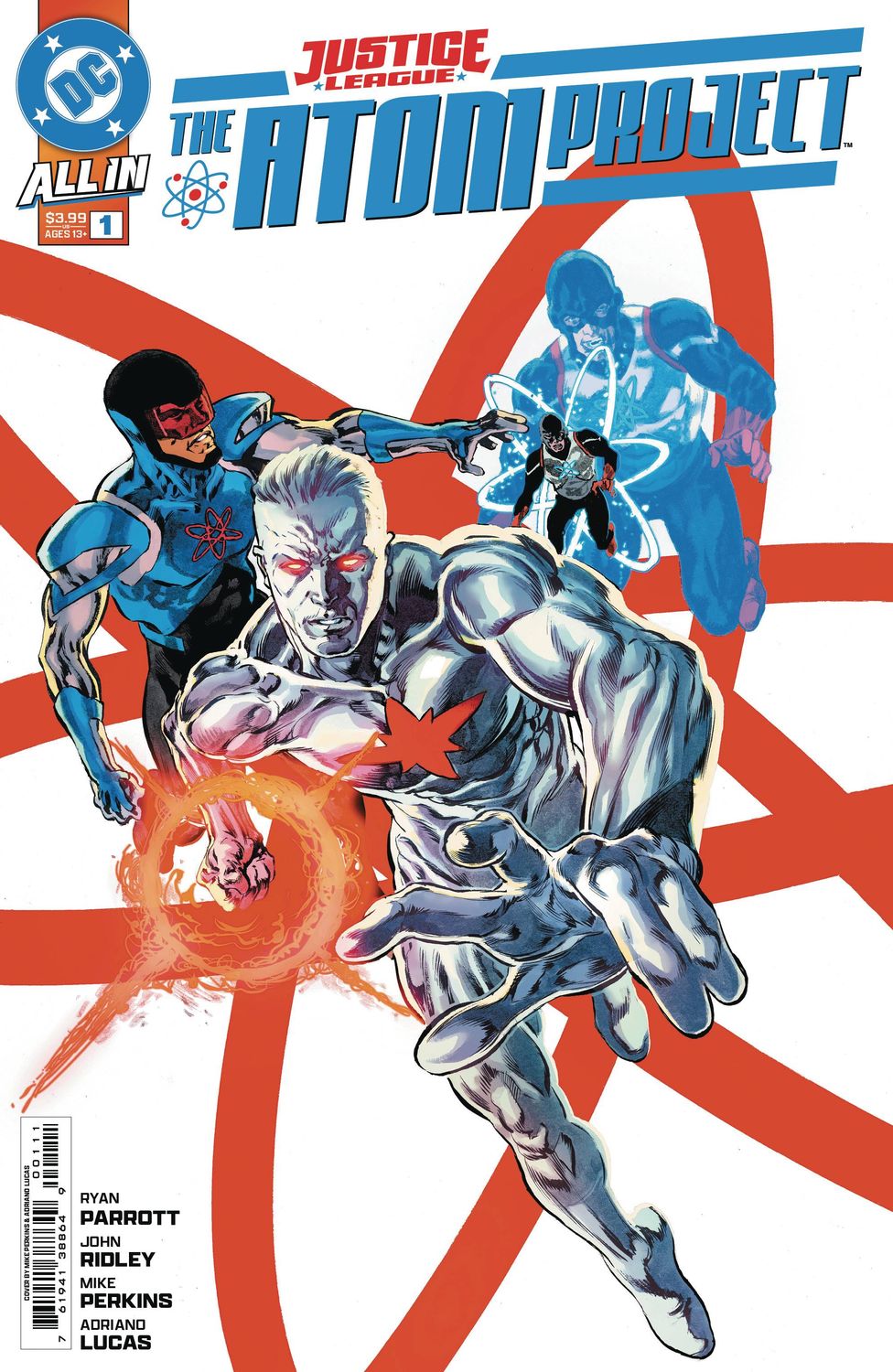 JUSTICE LEAGUE THE ATOM PROJECT #1 (OF 6) CVR A MIKE PERKINS DC COMICS                                                                                                (8th January 2025)