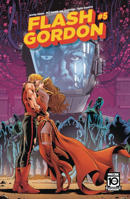 FLASH GORDON #5 CVR A WILL CONRAD MAD CAVE STUDIOS                                                                                                (8th January 2025)