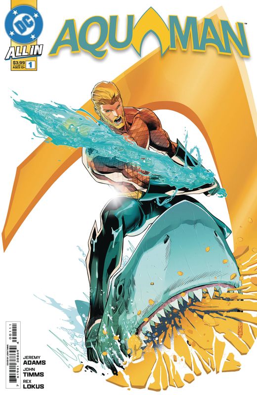 AQUAMAN #1 CVR A JOHN TIMMS DC COMICS                                                                                                (8th January 2025)