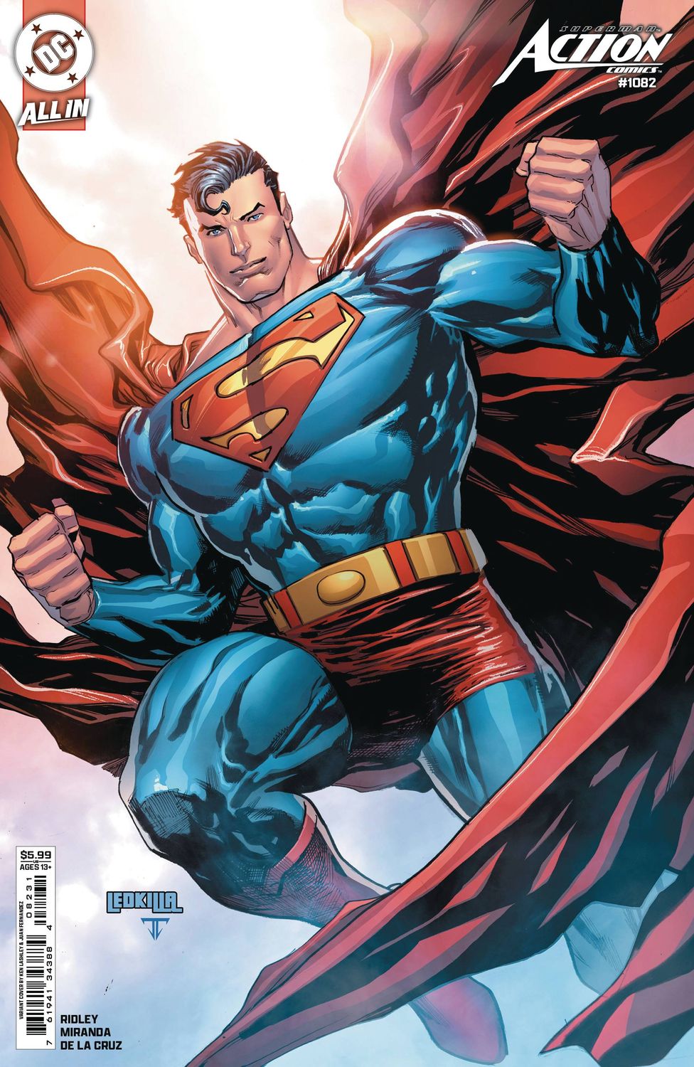 ACTION COMICS #1082 CVR B KEN LASHLEY CSV DC COMICS                                                                                               (8th January 2025)