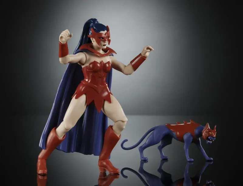 Masters of the Universe Origins Catra (Cartoon Collection) Action Figure (FILMATION VARIED EU/US CARD)
