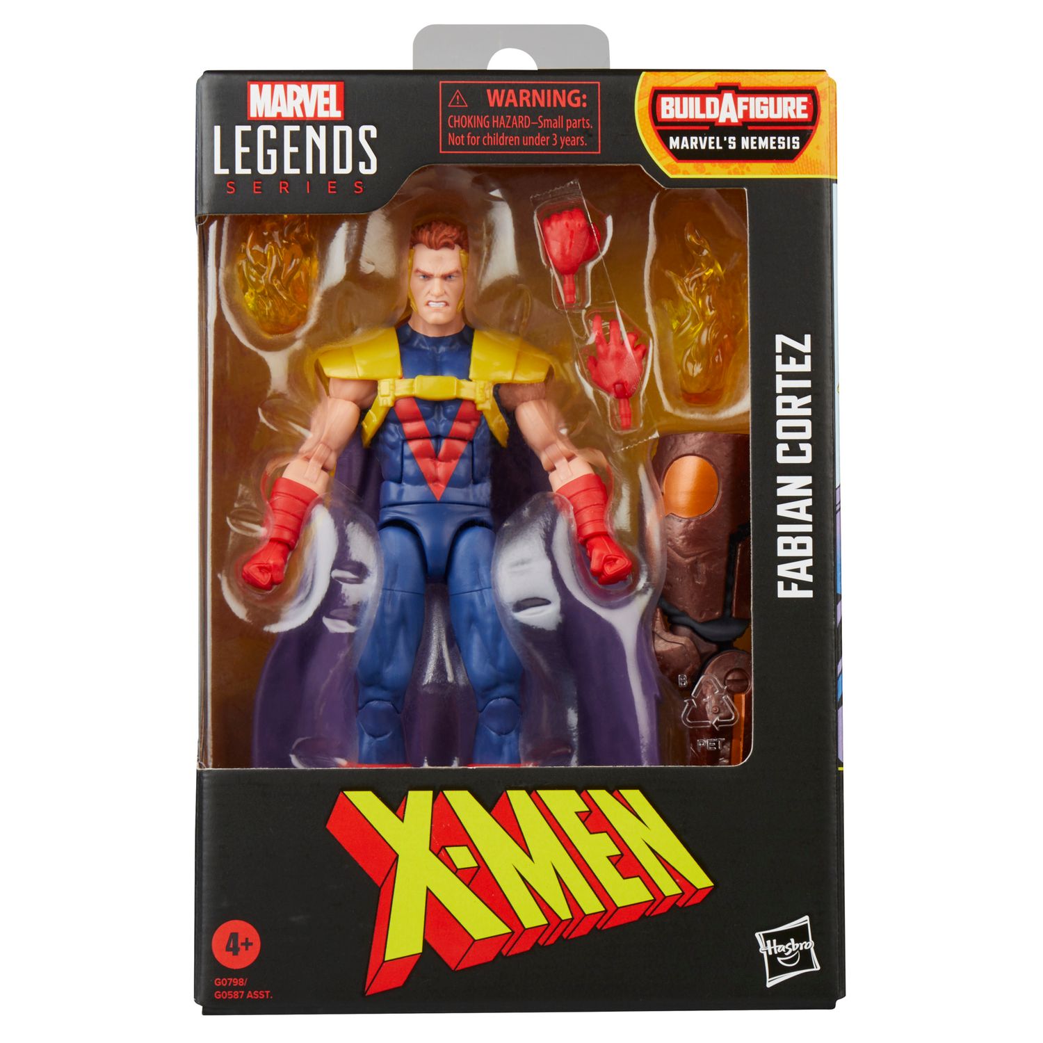 Marvel Legends X Men Wave Marvel Comics Fabian Cortez Action Figure (Nemesis BAF)