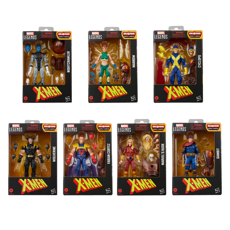 ***PRE-ORDER*** Marvel Legends X Men Wave SET OF 7 Action FigureS (Nemesis BAF)