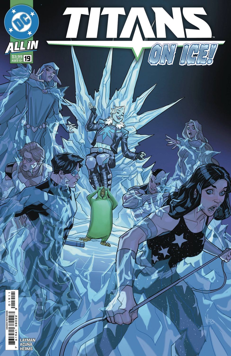 TITANS #19 CVR A PETE WOODS DC COMICS                                                                                        (15th January 2025)
