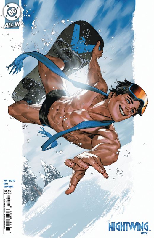 NIGHTWING #122 CVR D YASMINE PUTRI SWEATER WEATHER CSV DC COMICS                                                                                             (15th January 2025)