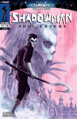 SHADOWMAN SOUL EATERS #4 (OF 4) CVR A SANZ VALIANT                                                                                             (15th January 2025)