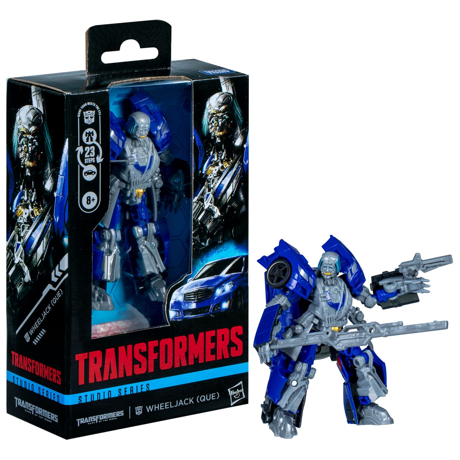 Transformers Studio Series 81 Deluxe Class Bumblebee Wheeljack Action Figure, 11,4 Cm, Dai 8 Anni, Ispirato Al Film, Con Blaster - 3