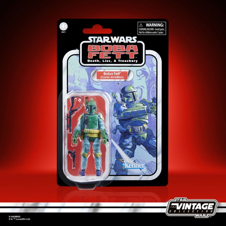 Star Wars The Vintage Collection Boba Fett (Comic Art Edition)