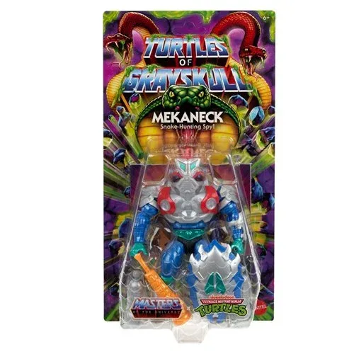 Masters of the Universe Origins Turtles of Grayskull Mekaneck (New Version) Action Figure