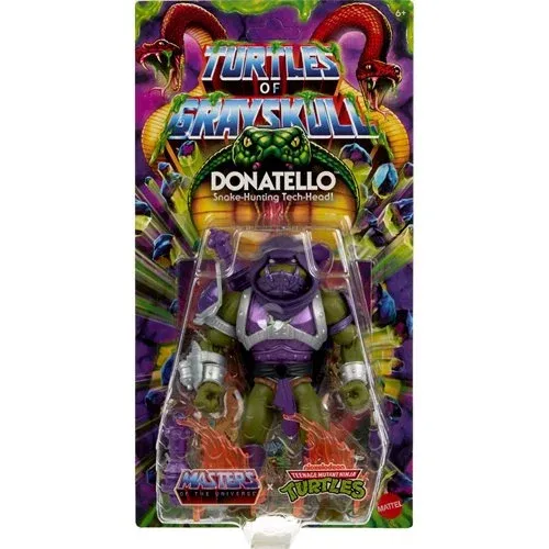 Masters of the Universe Origins Turtles of Grayskull Donatello (New Version) Action Figure