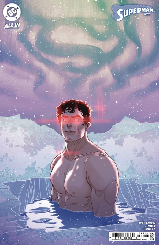 SUPERMAN #22 CVR E MARGUERITE SAUVAGE SWEATER WEATHER CSV DC COMICS                                                                                           (22nd January 2025)