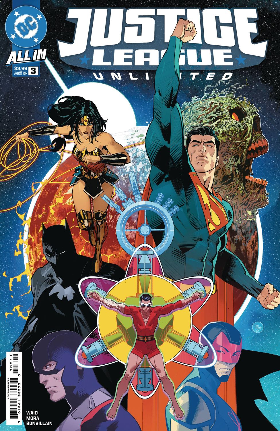 JUSTICE LEAGUE UNLIMITED #3 CVR A DAN MORA DC COMICS                                                                                         (22nd January 2025)