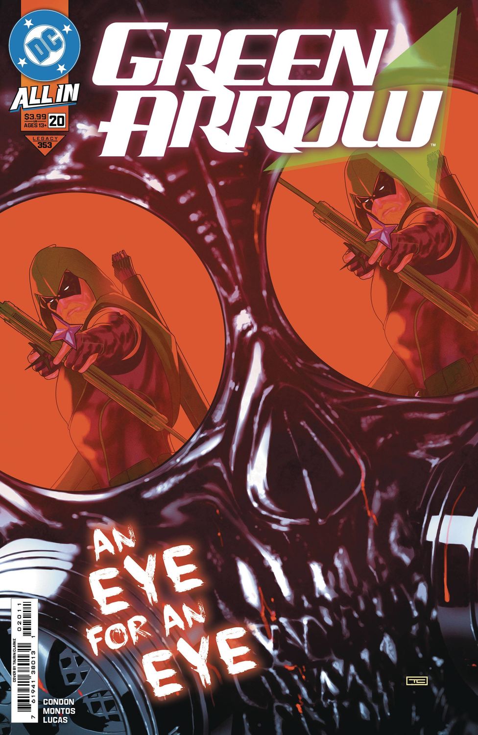 GREEN ARROW #20 CVR A TAURIN CLARKE DC COMICS                                                                                        (22nd January 2025)