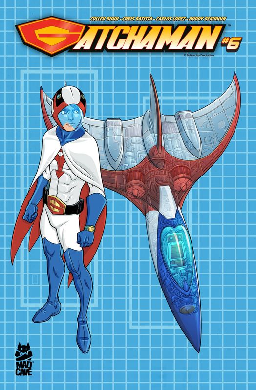 GATCHAMAN #6 CVR B BATISTA VECHICLE MAD CAVE STUDIOS                                                                                        (22nd January 2025)