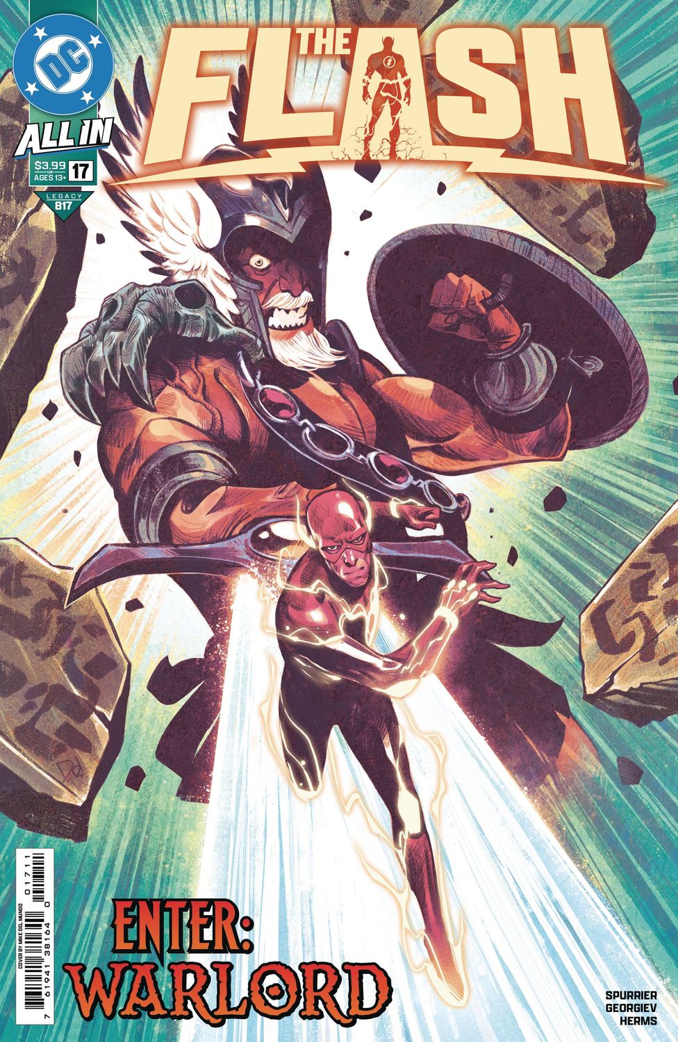 FLASH #17 CVR A MIKE DEL MUNDO DC COMICS                                                                                        (22nd January 2025)