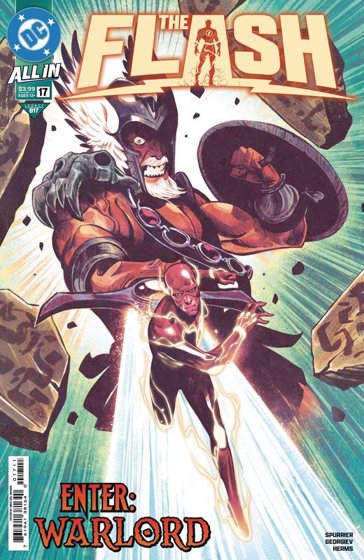 FLASH #17 CVR A MIKE DEL MUNDO DC COMICS                                                                                        (22nd January 2025)