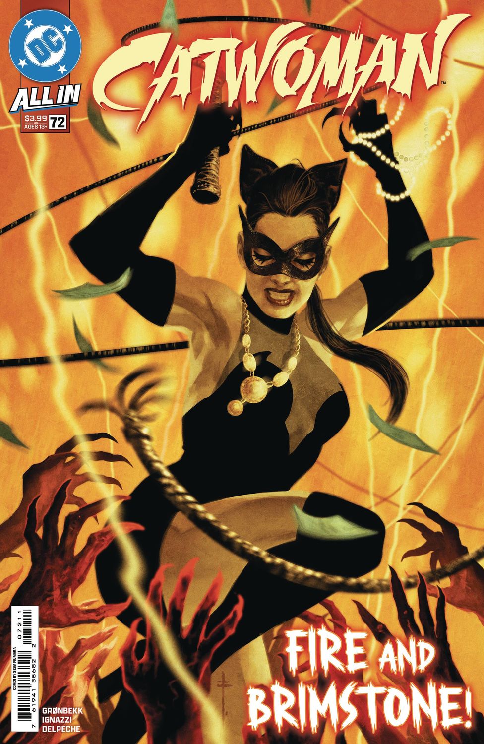 CATWOMAN #72 CVR A SEBASTIAN FIUMARA DC COMICS                                                                                        (22nd January 2025)