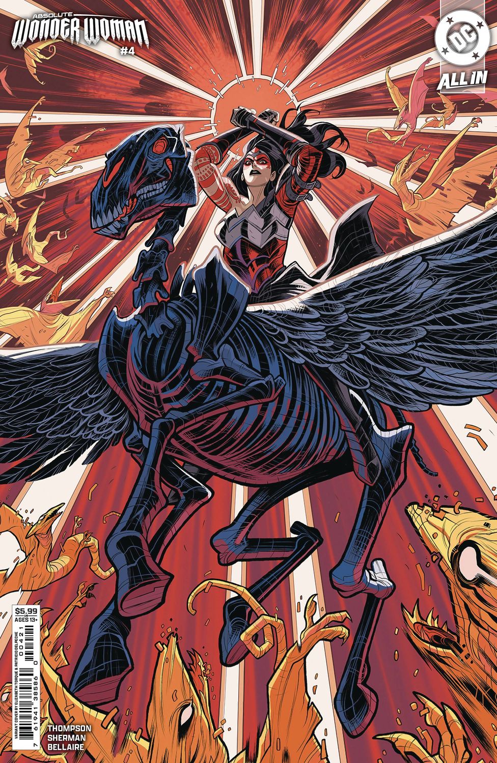 ABSOLUTE WONDER WOMAN #4 CVR B ELIZABETH TORQUE CSV DC COMICS                                                                                       (22nd January 2025)