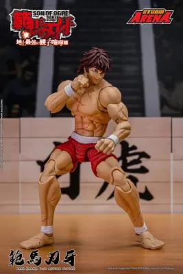 ***PRE-ORDER*** STORM COLLECTIBLES ARENA Baki Hanma: Son of Ogre Baki Hanma 6" Scale Action Figure