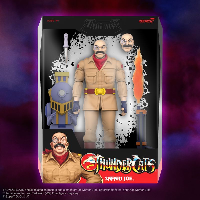 **PRE ORDER** Super7 Thundercats Wave 12 Ultimates Safari Joe with Mule