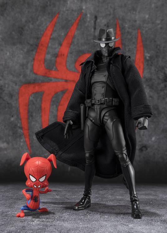 **PRE ORDER** Bandai Spider-Man: Across the Spider-Verse S.H. Figuarts Spider Man Noir and Spider Ham