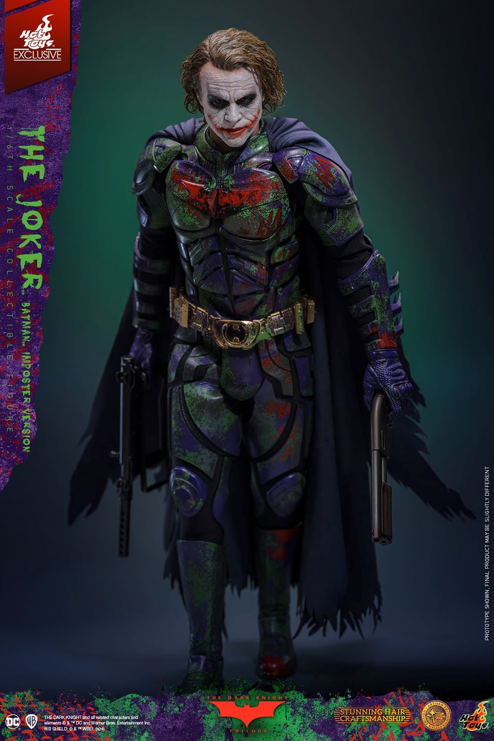 Hot Toys Dark Knight The Joker (Batman Imposter Version) (Artisan Edition) LIMITED EDITION
