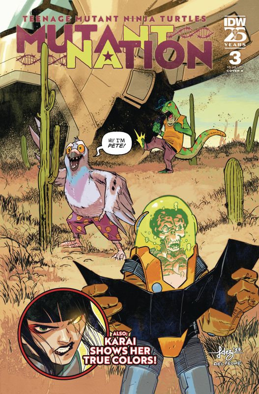 TMNT MUTANT NATION #3 CVR A FERNANDEZ IDW                                                                                              (29th January 2025)