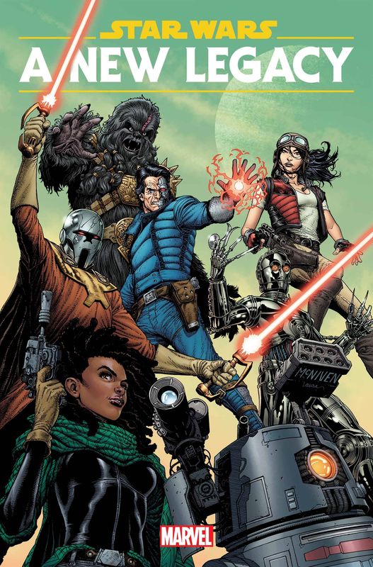 STAR WARS A NEW LEGACY #1 MARVEL COMICS                                                                                              (29th January 2025)