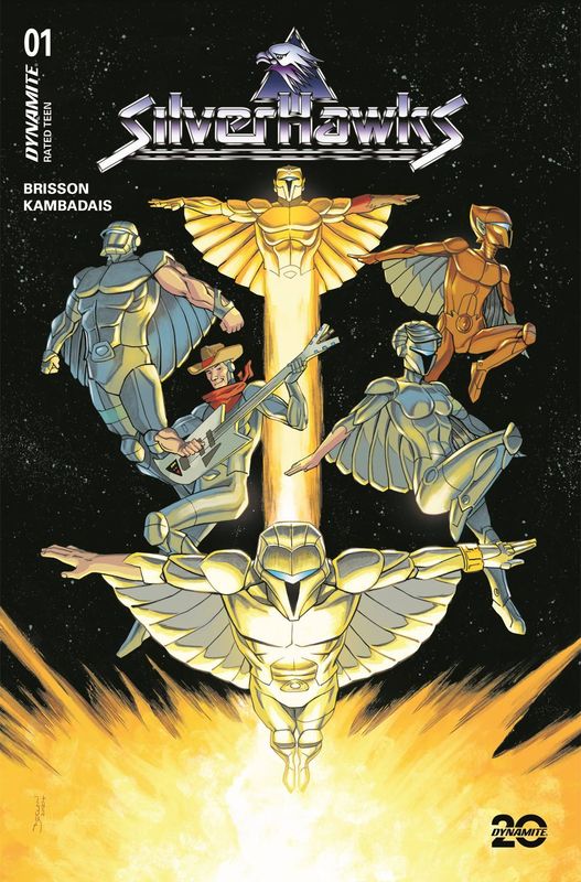 SILVERHAWKS #1 CVR E SHALVEY DYNAMITE                                                                                             (29th January 2025)