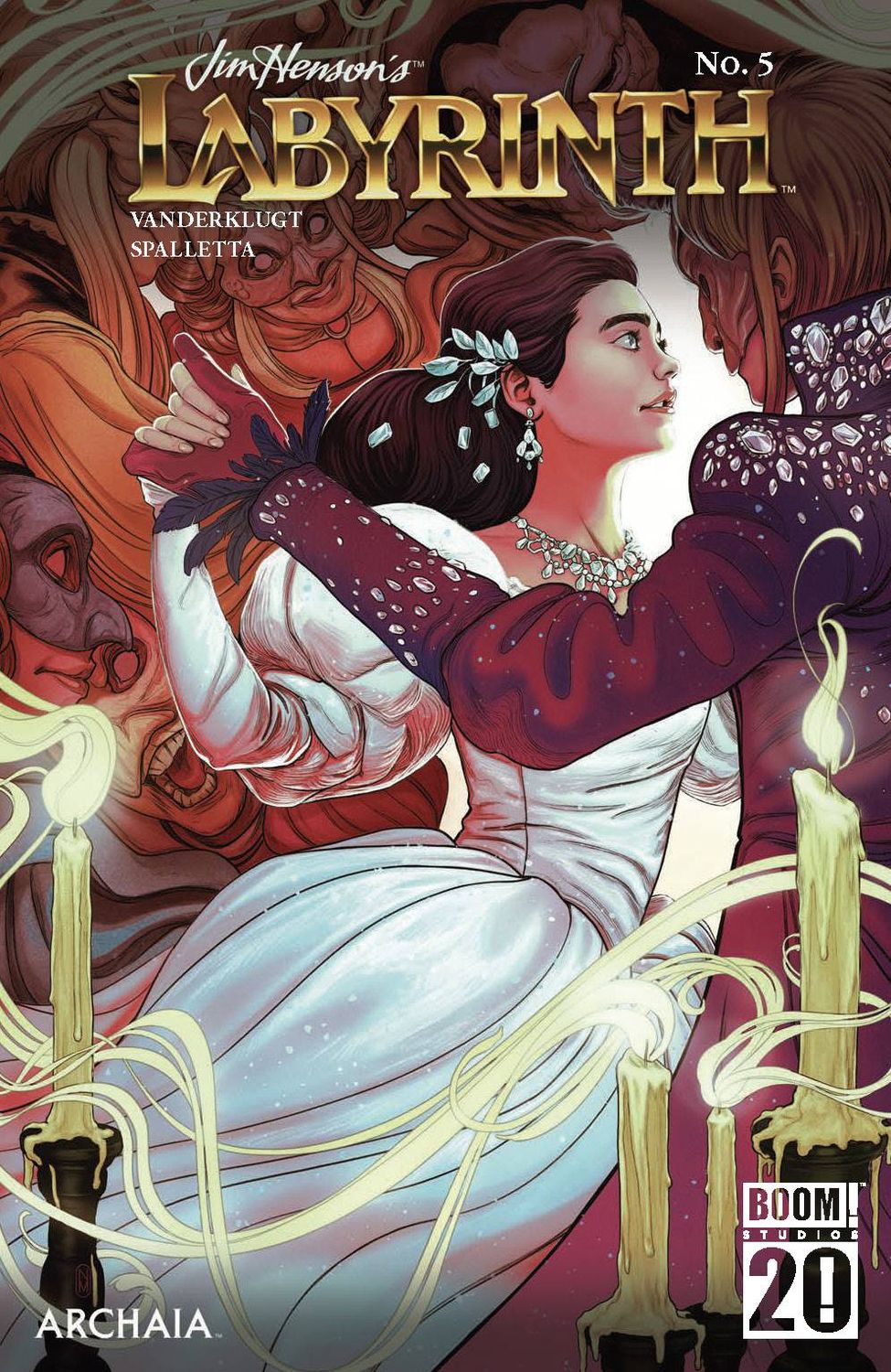 JIM HENSONS LABYRINTH #5 (OF 8) CVR A MALAVIA BOOM! STUDIOS                                                                                             (29th January 2025)