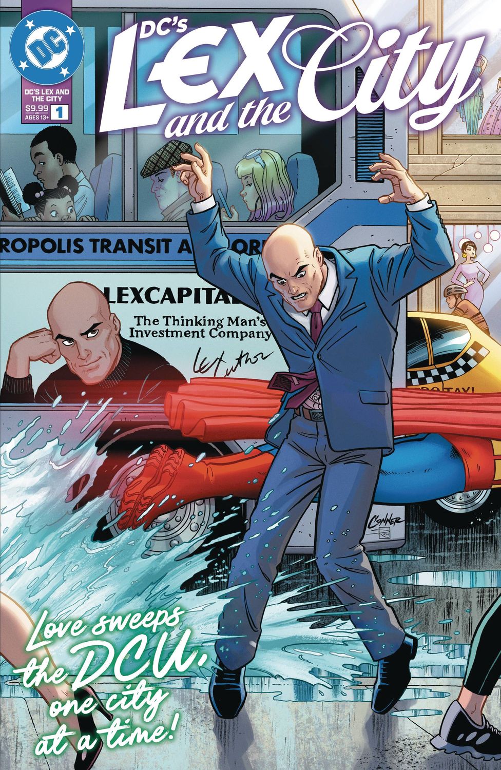 DCS LEX AND THE CITY #1 OS CVR A AMANDA CONNER DC COMICS                                                                                             (29th January 2025)