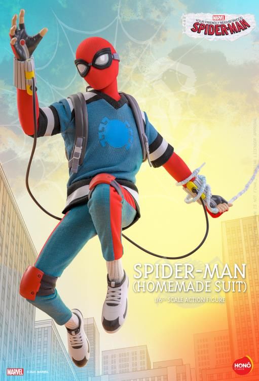 ***PRE ORDER*** HONO STUDIOS 1/6 SCALE Marvel Your Friendly Neighborhood Spider-Man (Homemade Suit)