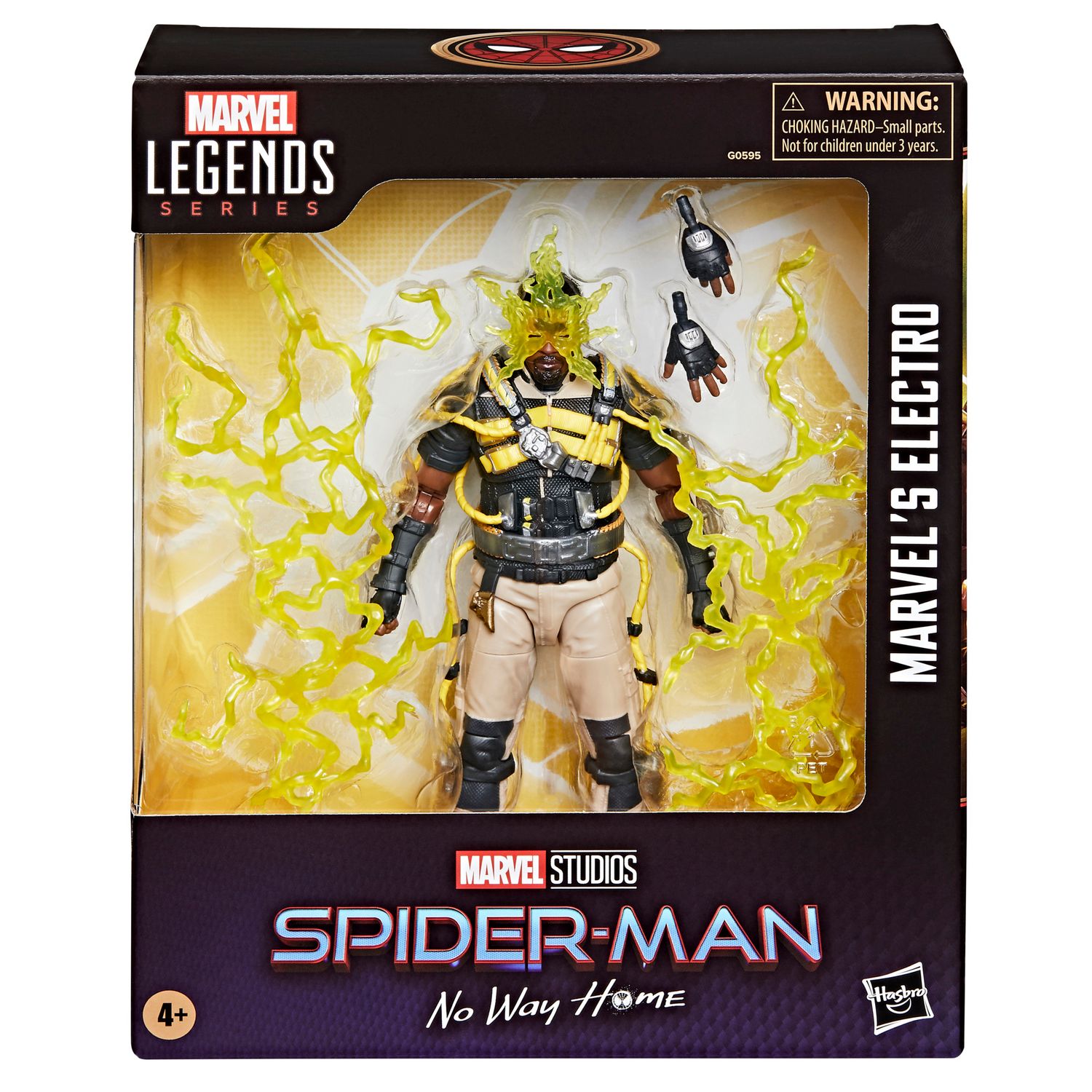 Marvel Legends 6" Spider-Man No Way Home Electro Deluxe Action Figure